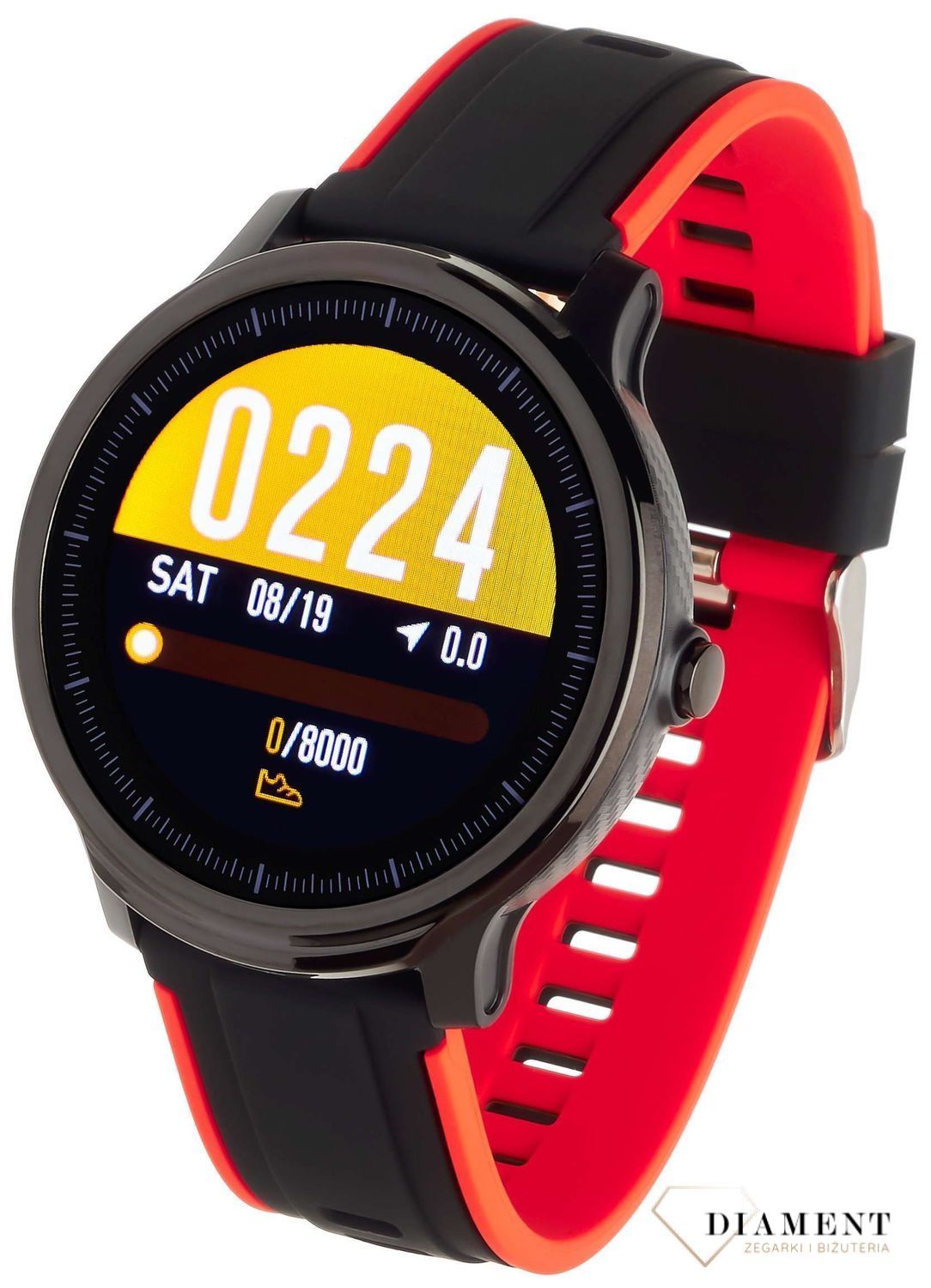  Smartwatch Garett Sport Gym czerwony (5).jpg